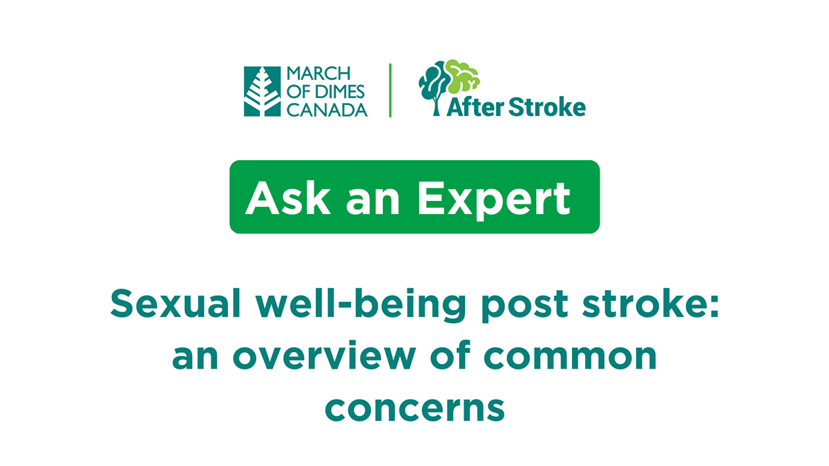 Learn From Our Online Ask An Expert Sessions March Of Dimes After Stroke 6110